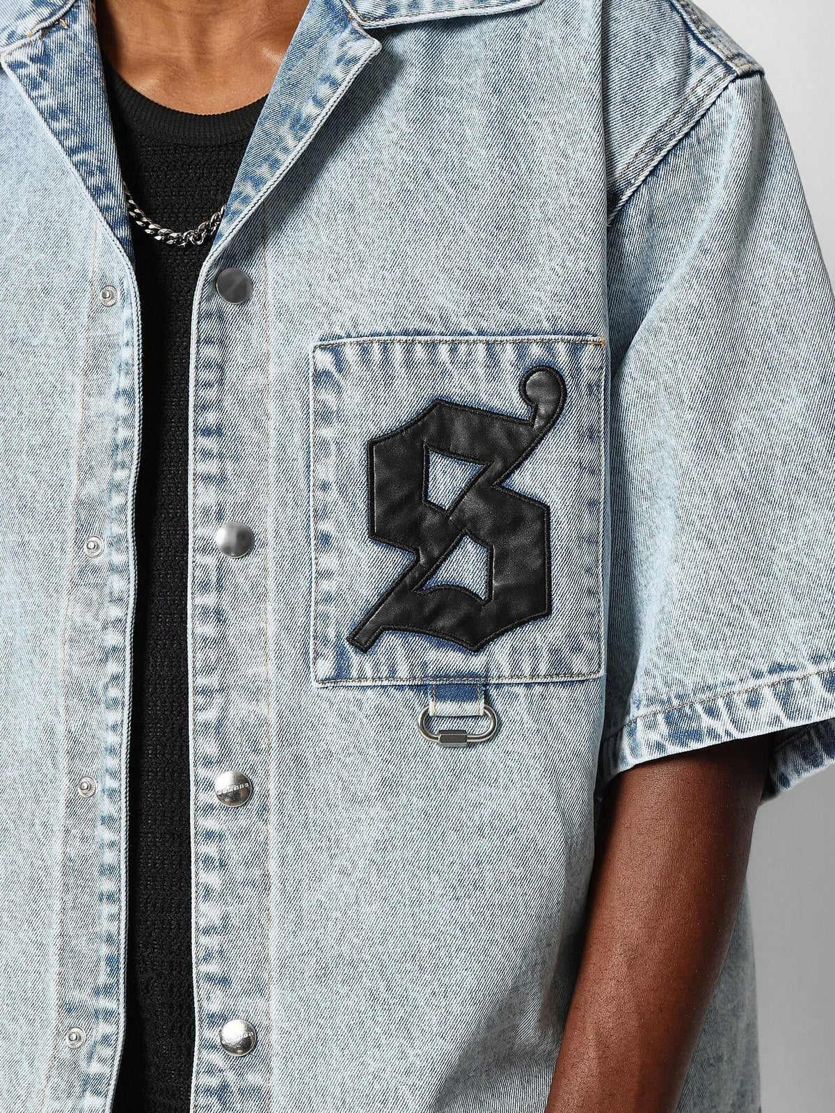 Camisa Pavtros Denim PU Jeans