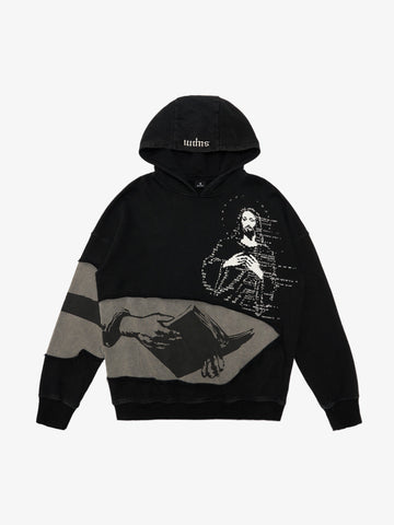 Moletom Pavtros Distressed Electronic Print