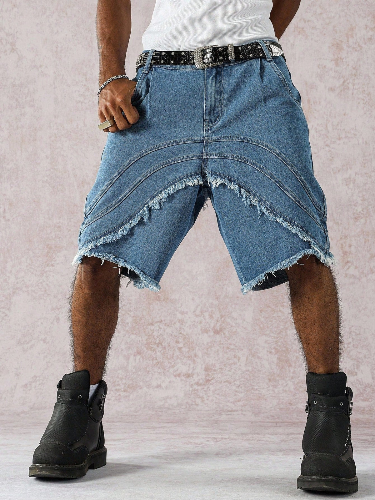 Short Pavtros Denim Jeans Aesthetic - foto 14