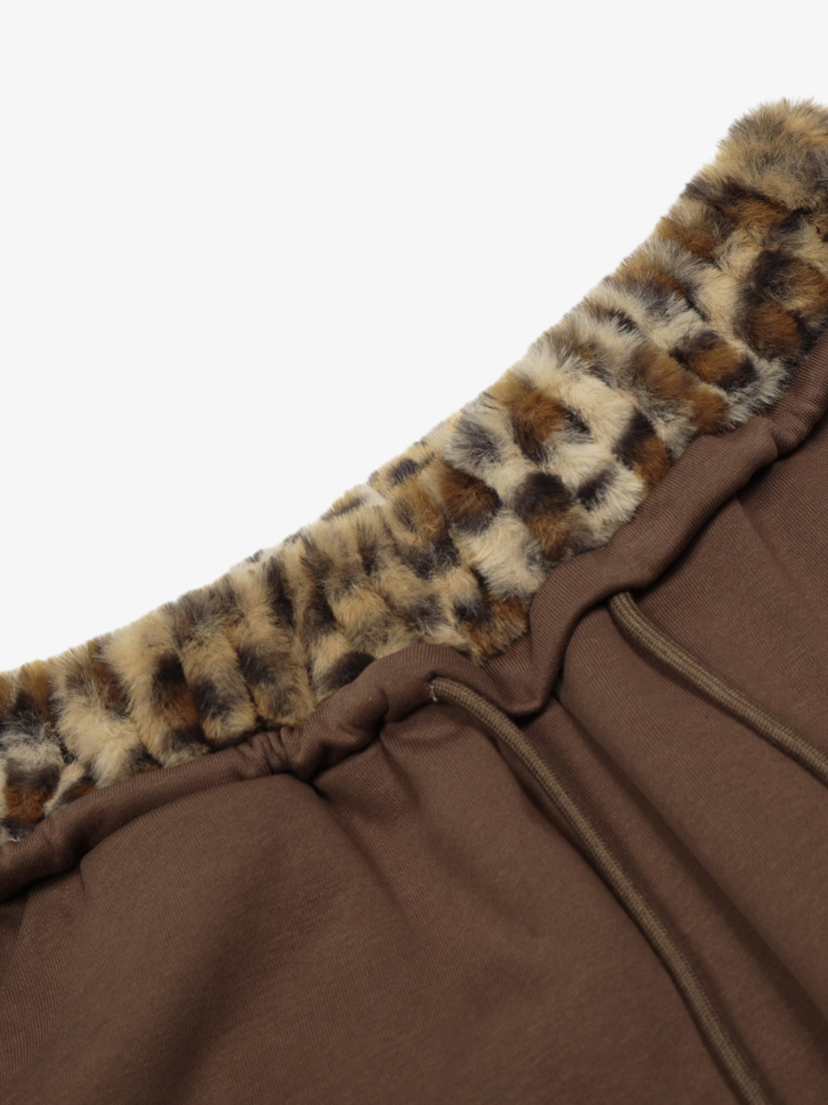 Calça Pavtros Double Waist Leopard Patch