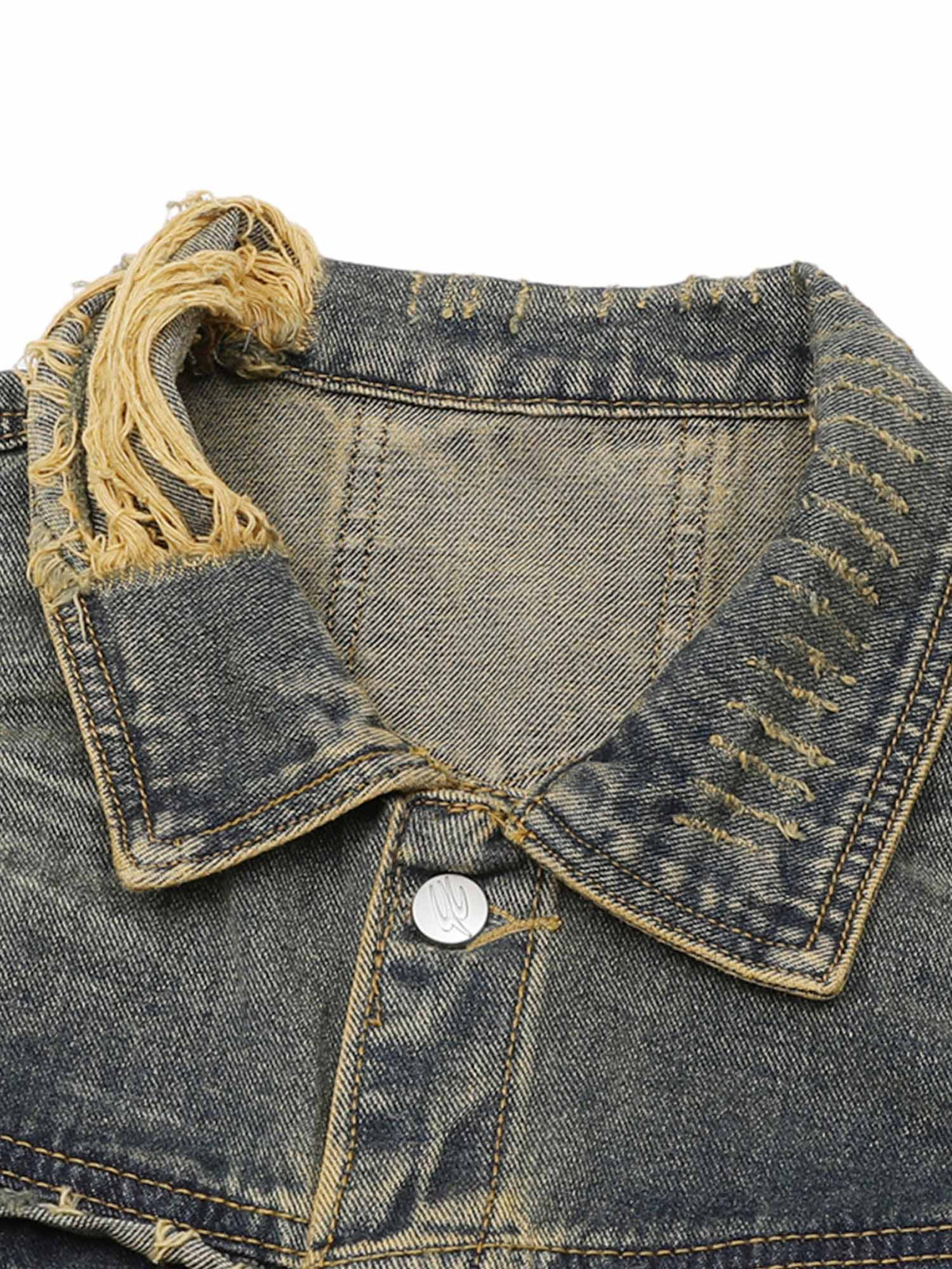 Jaqueta Pavtros Raw Edge Distressed - foto 6