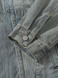 Jaqueta Retro Washed Totem Denim