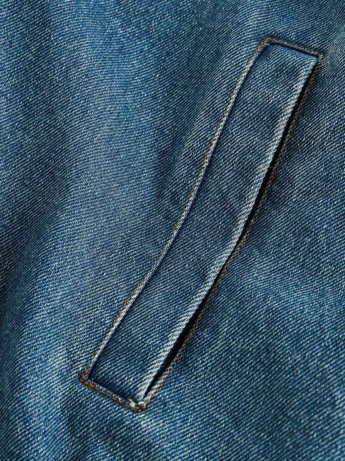 Jaqueta Pavtros Heavy Washed Denim Work - foto 10