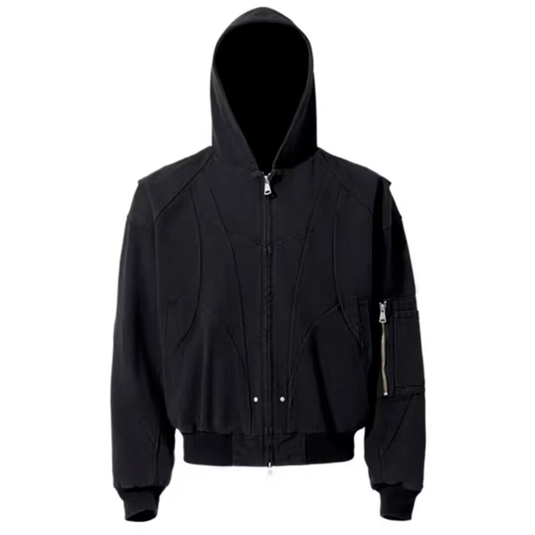 Jaqueta Pavtros Washed Deconstructed Multi Pocket