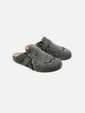 Mule Clog Camurça Pav "CLG"