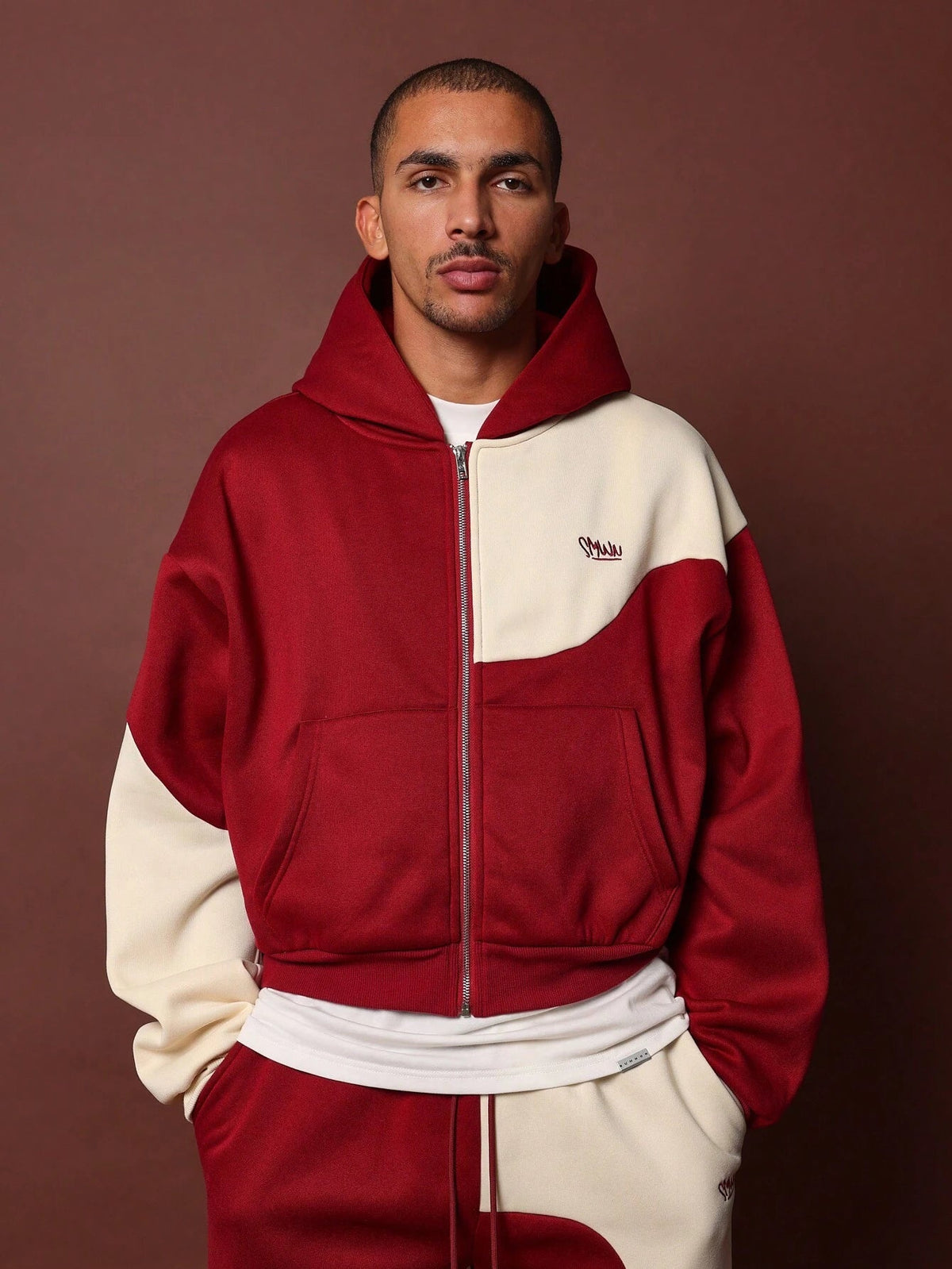 Conjunto Pavtros Track Red Bordado - foto 2