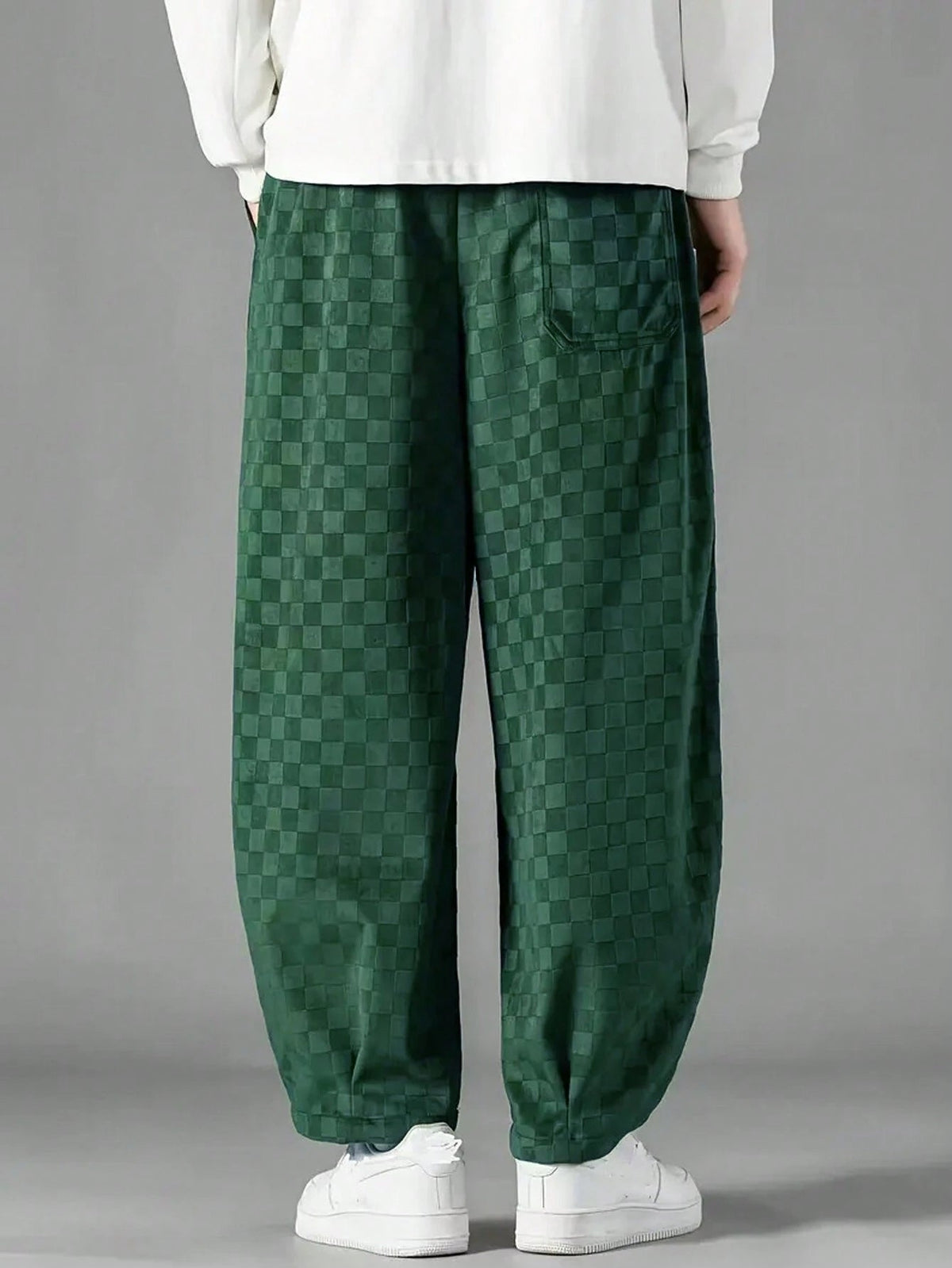 Calça Pavtros de moletom em veludo cotelê