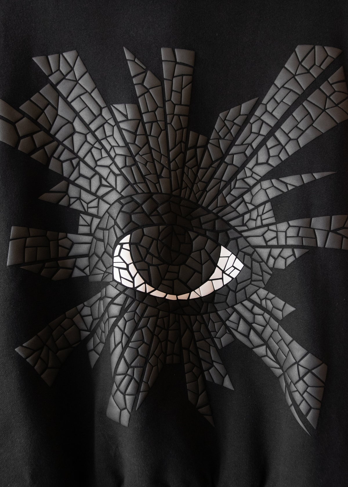 Moletom Pavtros MOSAIC HOODIE IN BLACK Eyes - foto 5