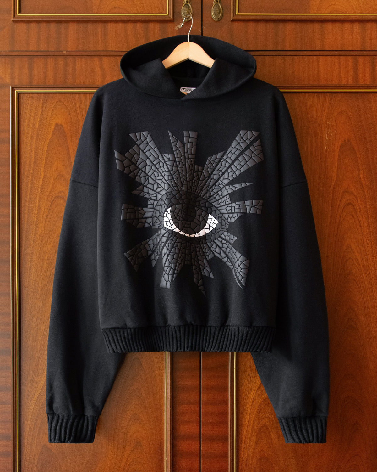 Moletom Pavtros MOSAIC HOODIE IN BLACK Eyes - foto 2