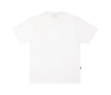 Fade Logo T-Shirt in Off-White
