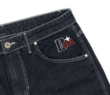 Bootleggaz Denim Shorts In Black