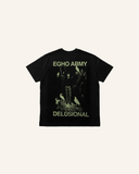 DELUSIONAL REGULAR TEE  - BLACK