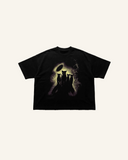 ALCATEIA BOXY TEE - BLACK