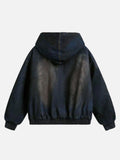 Jaqueta Jeans com Capuz “Frostburn”