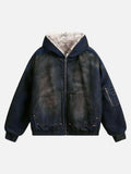 Jaqueta Jeans com Capuz “Frostburn”