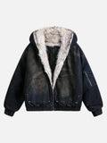 Jaqueta Jeans com Capuz “Frostburn”