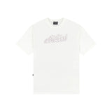 Cursive T-Shirt In Off-white