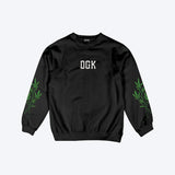 Lay Low Embroidered Crew Fleece