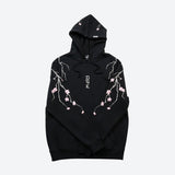 Life Embroidered Hooded Fleece