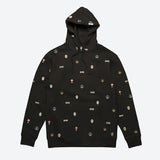Tranquil Embroidered Hooded Fleece