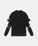 Camiseta Manga Longa Piet F.C - Vintage Black