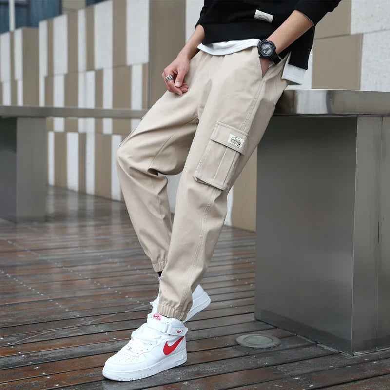 Calça Pavtros Streetwear Harem Elástica