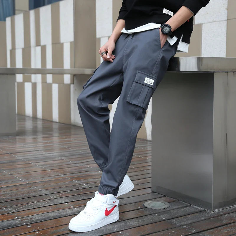 Calça Pavtros Streetwear Harem Elástica