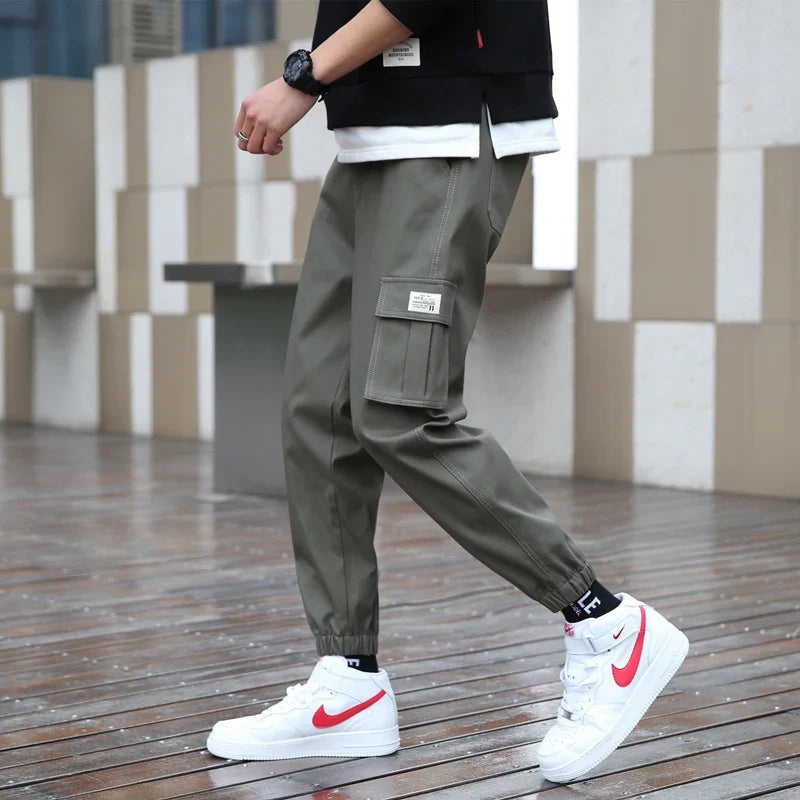 Calça Pavtros Streetwear Harem Elástica