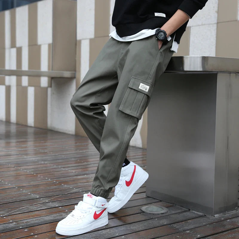 Calça Pavtros Streetwear Harem Elástica