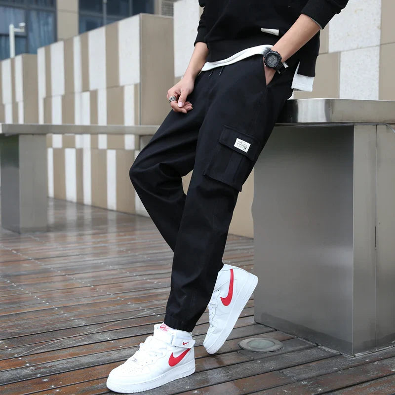 Calça Pavtros Streetwear Harem Elástica