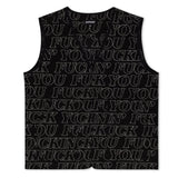 Fuckin Fuck Quilted Vest (Black) - Camiseta