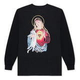 Mother Mary Long Sleeve (Black) - Camiseta