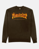 INFERNO - CREWNECK - DARK CHOCOLATE
