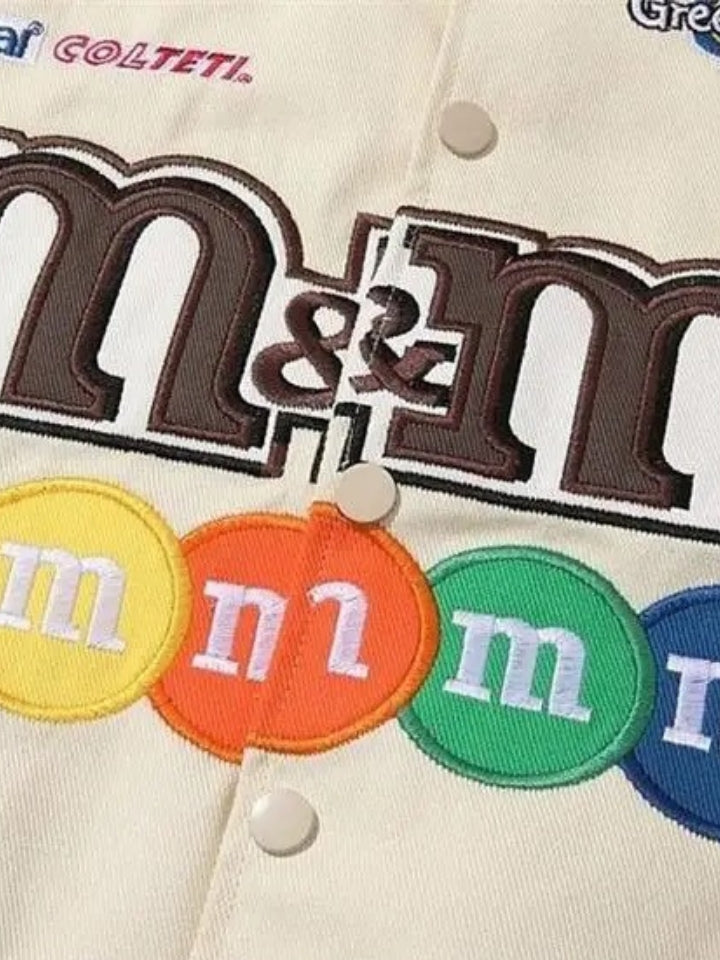 Jaqueta Pavtros College Bordado 'M&M' - foto 3