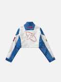 Jaqueta Cropped Feminina 'Fivelgene'