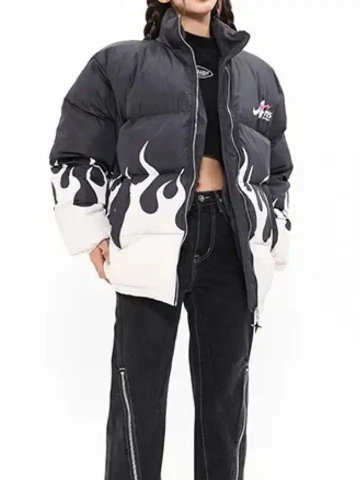 Blusa Pavtros Puffer Gola Alta 'Ares Fire' - foto 3