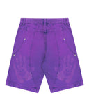BERMUDA JEANS DOUBLE HAND LILÁS