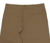 Minimal Twill Pants in Brown
