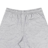 Outline Map Mesh Shorts in Grey
