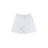 Outline Map Mesh Shorts in White