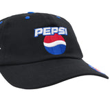 Pepsi Racing Dad Hat in Black