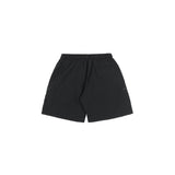 Plain Cargo Nylon Shorts in Black