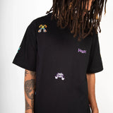 Work Tee Doodles Black