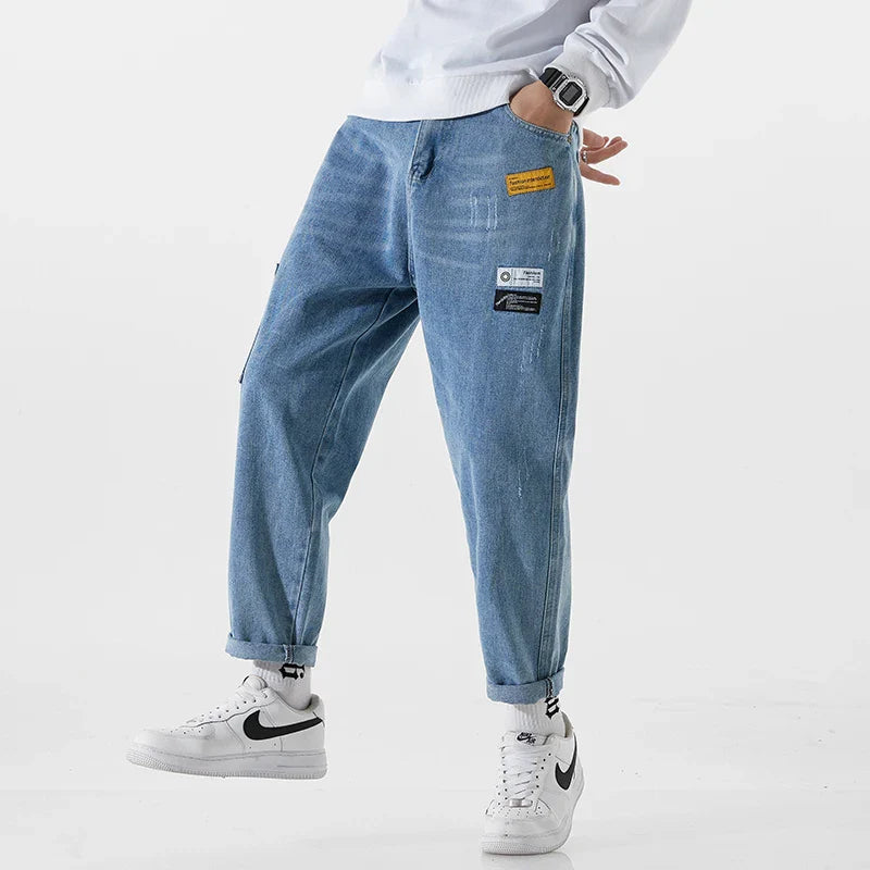 Calça Pavtros Jeans Bagy Denim