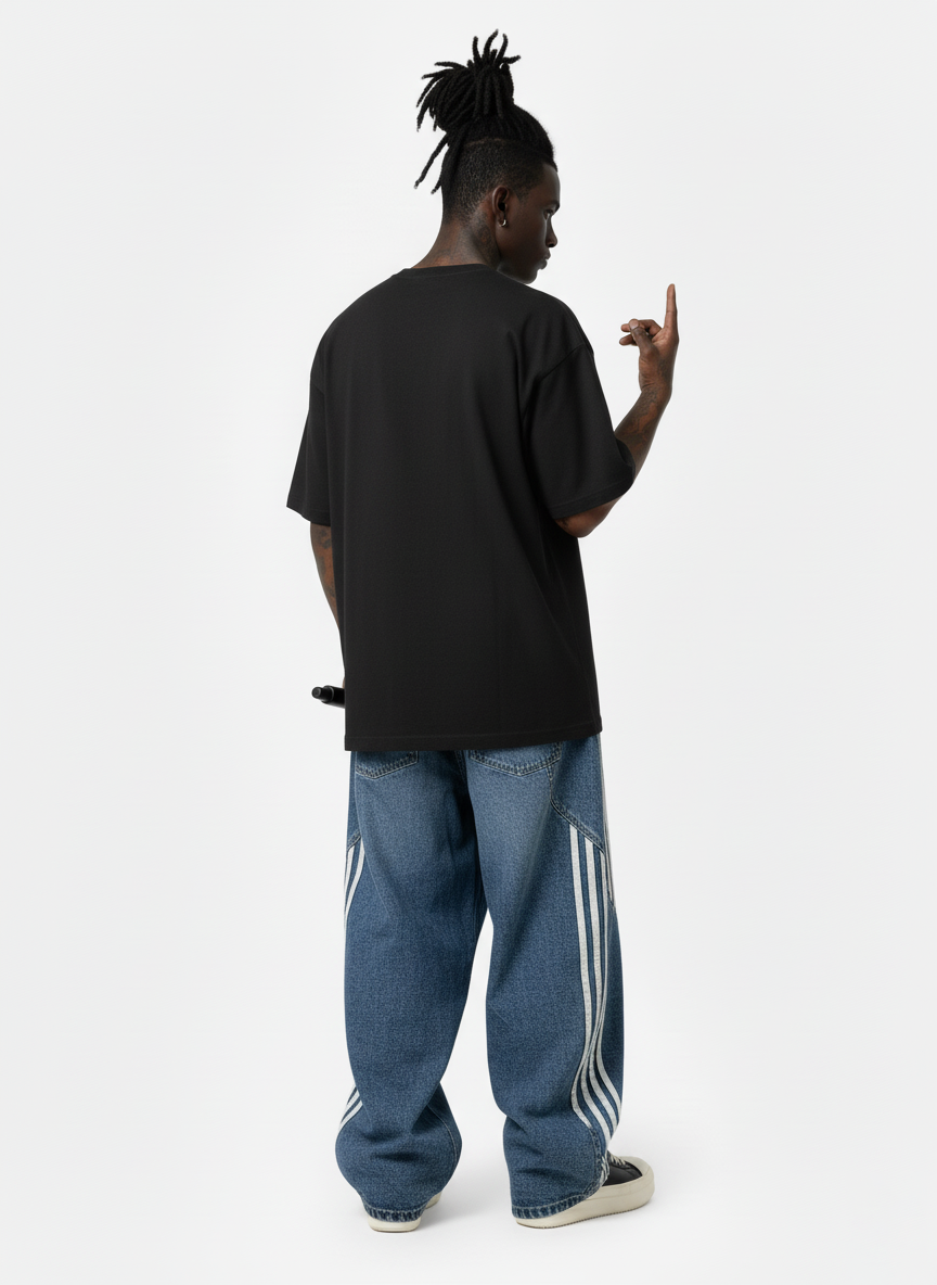Calça Pavtros Contrast Side Stripe Barrel