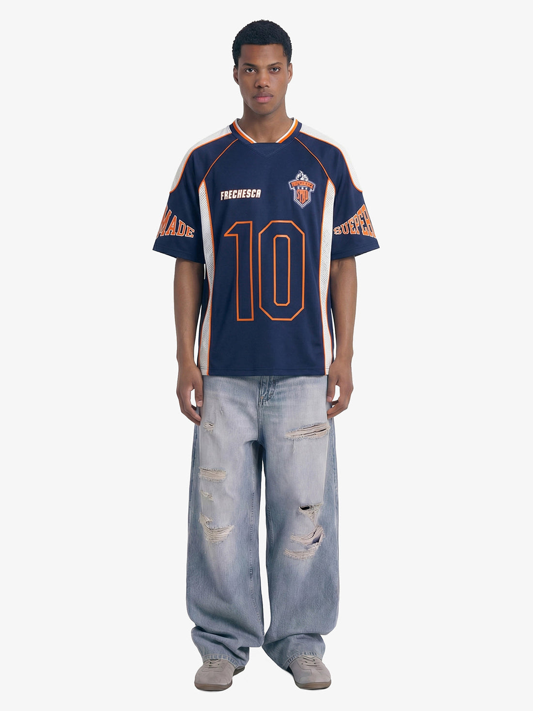 Camiseta Masculina Studios Freevesco Retro Jersey Oversized — Pavtros