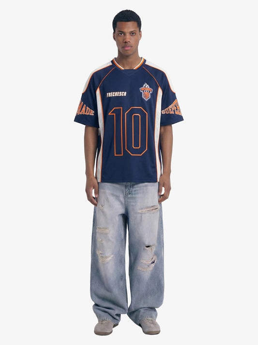 Camiseta Pavtros Studios SuperMade Freevesco Retro Jersey Oversized Tee