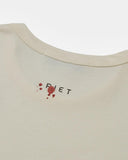 Football Pocket T-shirt Bone White