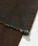 Overlayed Denim Trousers Blue