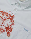 Football Long Sleeve Shirt White